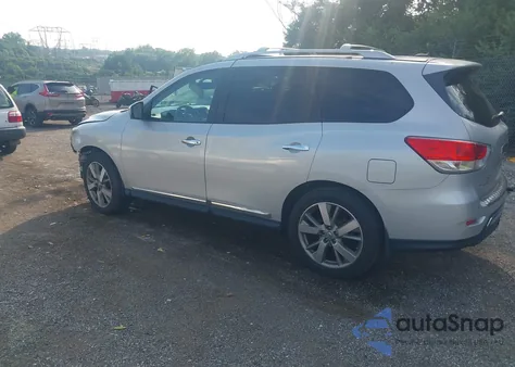 2014 Nissan Pathfinder Platinum из США, поврежденный, VIN 5N1AR2MM0EC698629